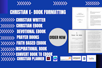 format christian ebook prayer book cover daily devotion journal amazon kindle