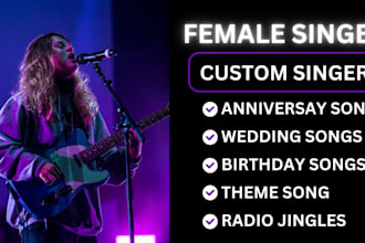 be female custom singer country song podcast jingle business custom theme song