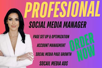 be your social media marketing manager tik tok dropshiping and instagram growth