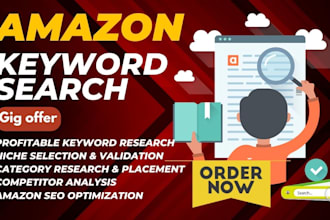 professionaly run amazon KDP keywords, category,  niche research for your book