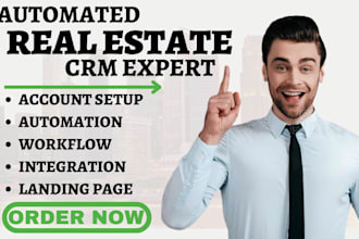 setup ylopo real geeks pipeline pro insightly podio follow up boss automation va