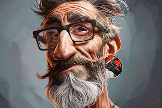 create bighead cartoon caricature from your photo