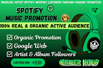 launch spotify ads to make spotify music go viral, run spotify album promotion