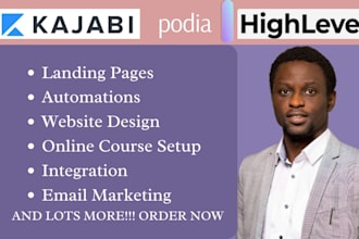 be your kajabi, gohighlevel, teachable, online course expert