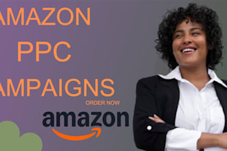 setup and manage amazon ppc campaigns and advertising ads