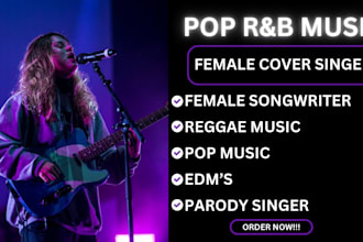 be your pop rnb female singer and vocalist songwriter soulful pop rnb vocals