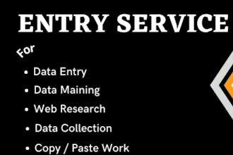 handle excel, PDF, and word data entry tasks efficiently