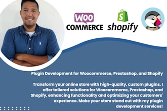 desarrollo de plugins para woocommerce, prestashop y shopify