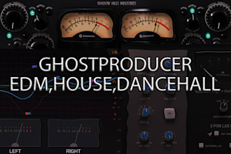 make a professional edm, house or dance track for you