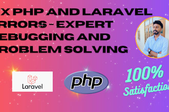 fix your PHP and laravel errors quickly and efficiently