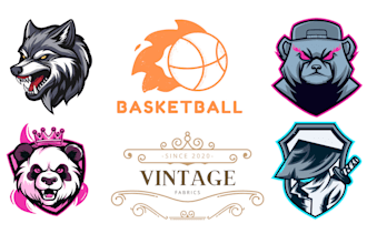 design a simple, abstract, and vintage style logo for your brand