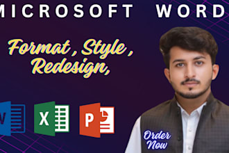 type and format your microsoft word document with accuracy