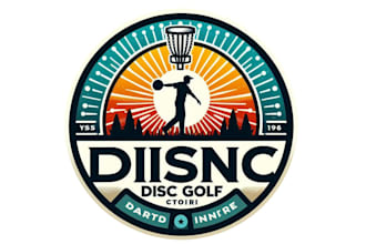 do awesome disc golf logo design