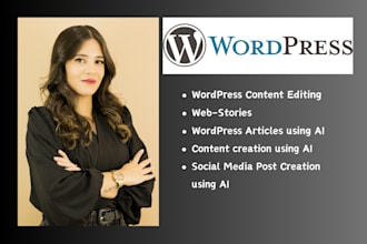 do wordpress content editing using ai