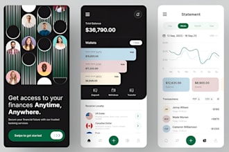 develop a fintech app payment app wallet app bank app money transfer app