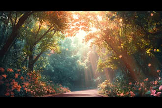 rebate anime, game, and visual novel background