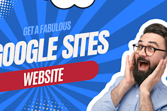 create a business website using google sites