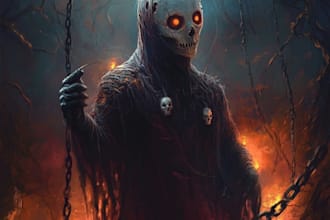 make a best fantasy horror art and horror character art