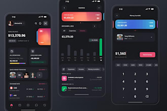 develop a fintech app money transfer app payment app neobank app loan app