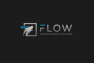 design creative scientific consulting company logo