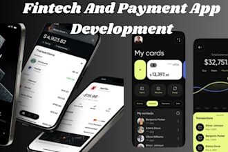 develop fintech app, payment app, wallet app, neobank app, crypto app, loan app