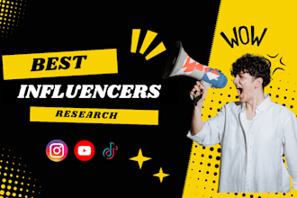 find the best influencer list for influencer marketing
