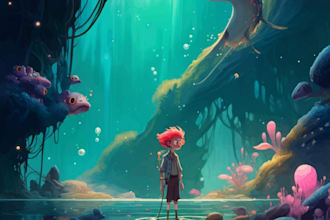 draw special illustration and character and concept art