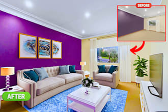 digital virtual home staging and renovation for your real estate listings