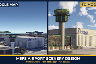 be your professional 3d modeler for microsoft flight simulator msfs