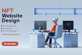 create crypto token website, coin,meme,nft,ico landing page wordpress website