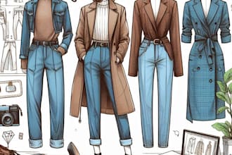 be fashion stylist and design clothing tech pack