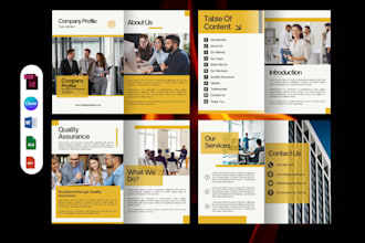 design ebook, handbook, workbook and company profile