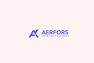 do modern financial logo design for your business