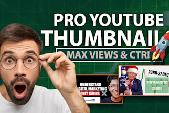 design attention grabbing youtube thumbnails