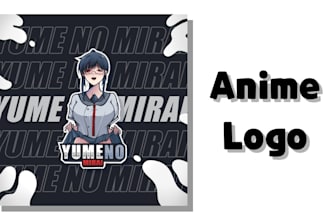 design a custom vintage, anime, mascot, or text based logo