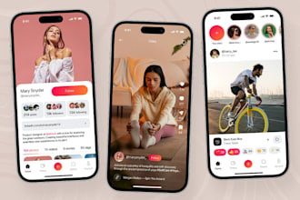 build tiktok clone, facebook clone, instagram clone, snapchat clone,telegram app