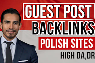 publish polish guest post backlinks on high DR pl poland sites