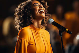 be your worship female singer, lyrics writer, music production, gospel song