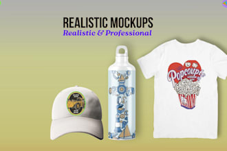 design professional apparel mockups for your merch brand