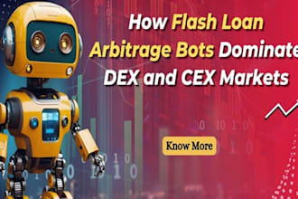 develop dex arbitrage bot, dex crypto bot, dex solana bot