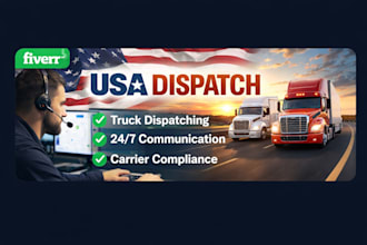 be your experienced truck dispatcher in USA and canada