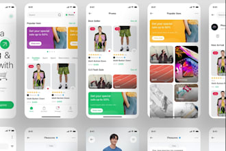 develop ecommerce app, multi vendor app, restaurant app, online marketplace app