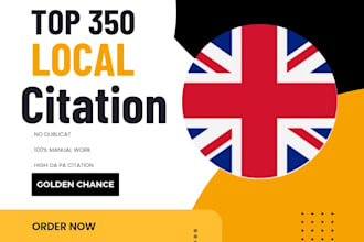 do UK local citation and  directories submission local SEO