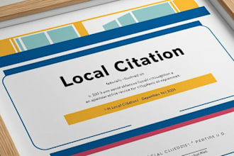 do UK local citation and  directories submission local SEO