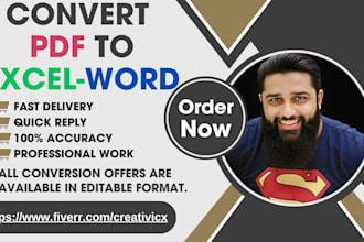 convert PDF to excel spreadsheet