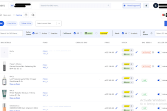 do noon , carrefour and amazon listing creation