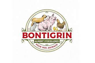 design awesome animal food logo