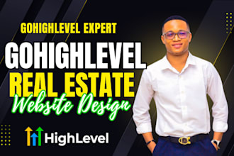 design real estate gohighlevel website idx integration mortgage ghl landing page