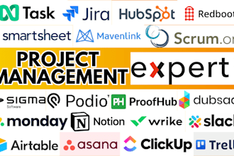 airtable asana clickup trello notion wrike slack gantt chart ntask jira monday