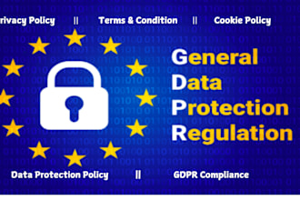 write your privacy and gdpr data protection policy